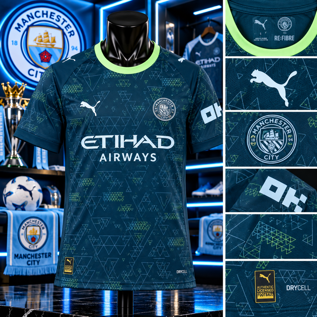 Maillot Manchester City Exterieur