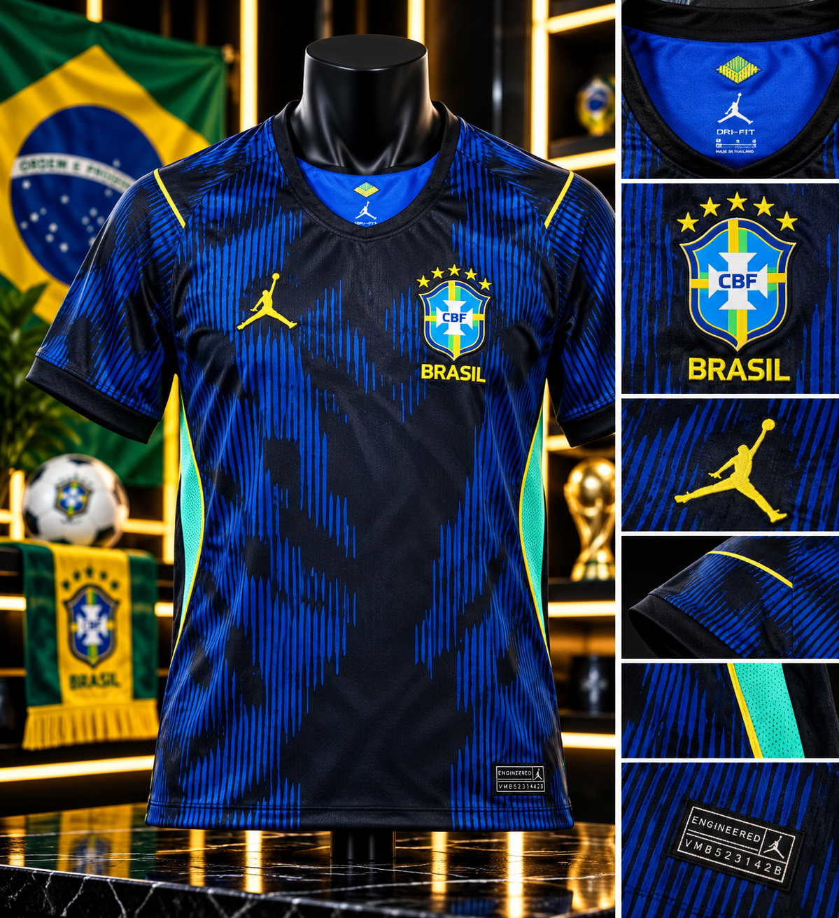 Maillot Brésil extérieur 2026