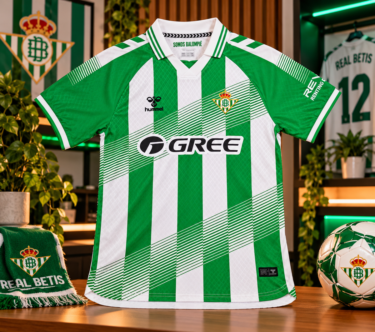 Maillot Real Betis – Vert & Blanc 2026-2027