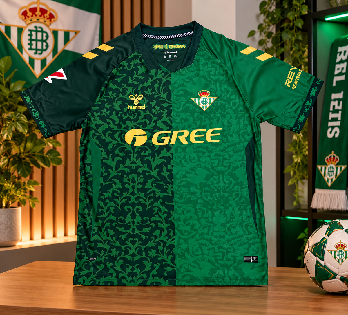 Maillot Real Betis – Vert & Or 2026-2027