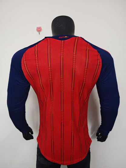Maillot Espagne Manche Longues 2026