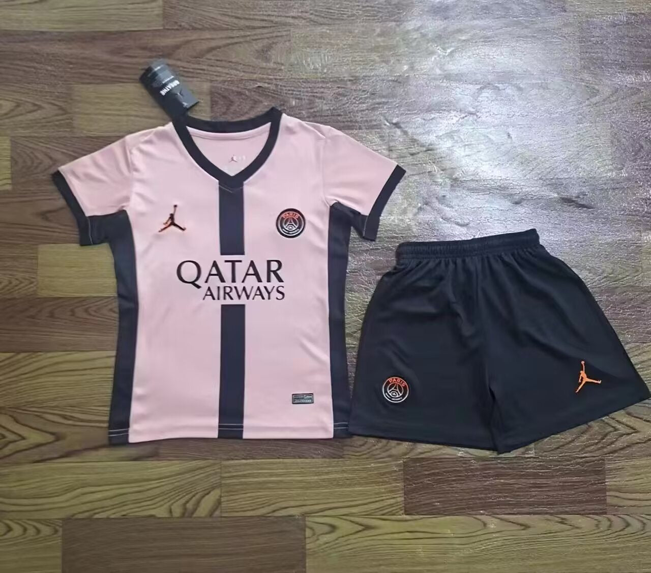 Maillot Paris Saint-Germain Extérieur Rose Kids
