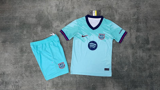 Ensemble FC Barcelone Extérieur Kids 2025-2026