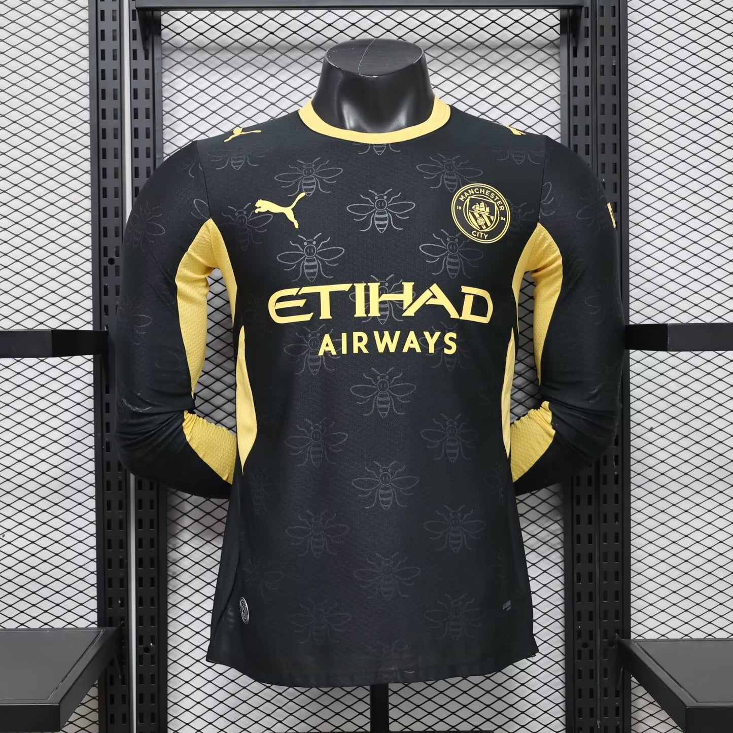 Maillot Manchester City Third Manches Longues