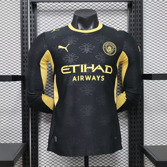 Maillot Manchester City Third Manches Longues