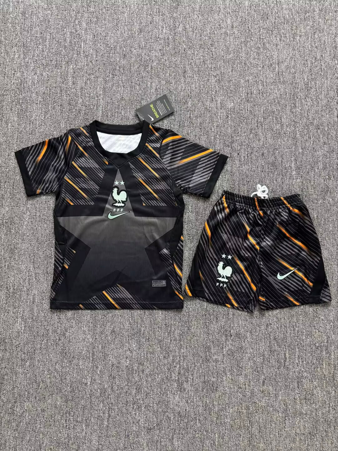Maillot Kids France Gardien - Noir