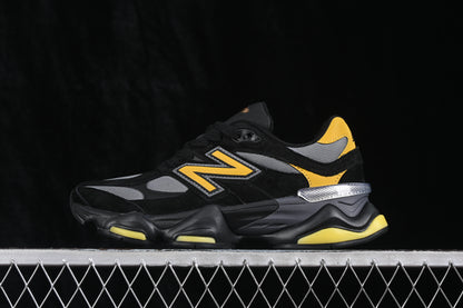 New Balance 9060 - Black / Yellow / Steel