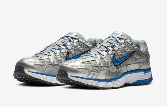 Nike P-6000 Silver & Blue