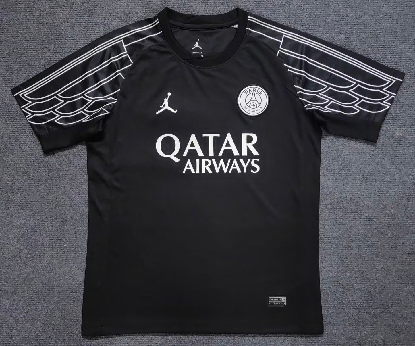 Maillot PSG x Jordan Black 2025-26