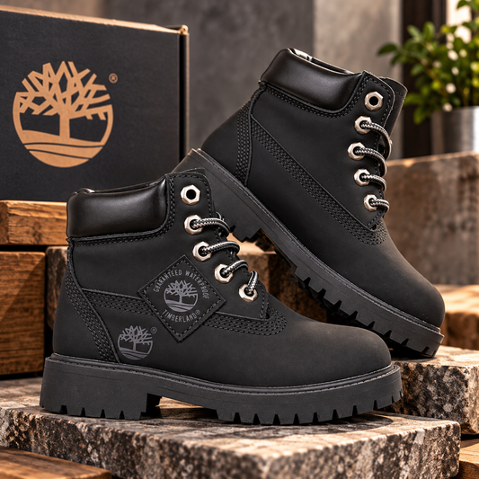 🥾 Timberland – Boots Enfant Noires
