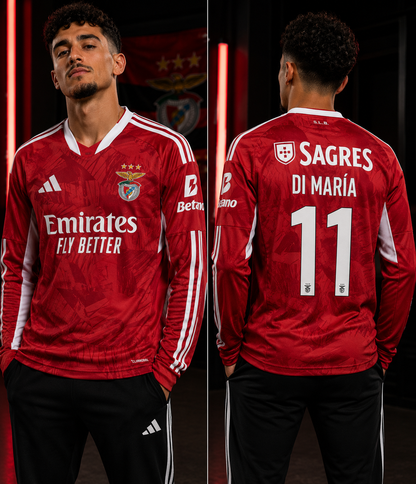 Maillot Benfica Domicile Manches Longues 2026-27