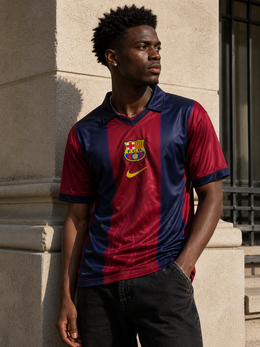 Maillot Rétro FC Barcelone 2000-01