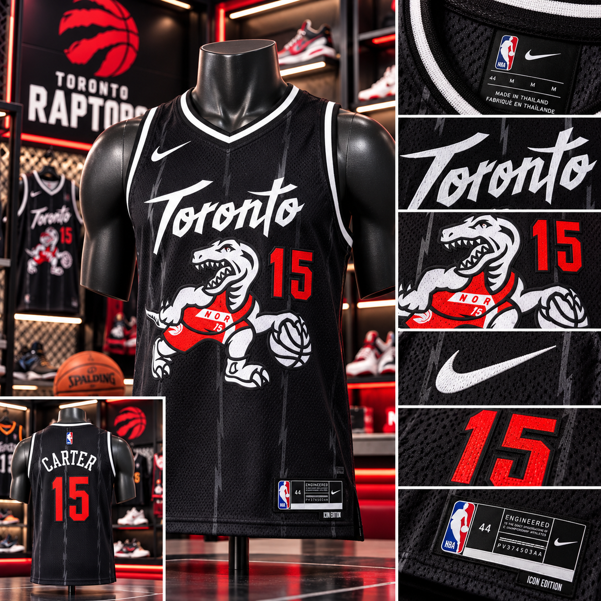 Maillot Basket Raptors de Toronto