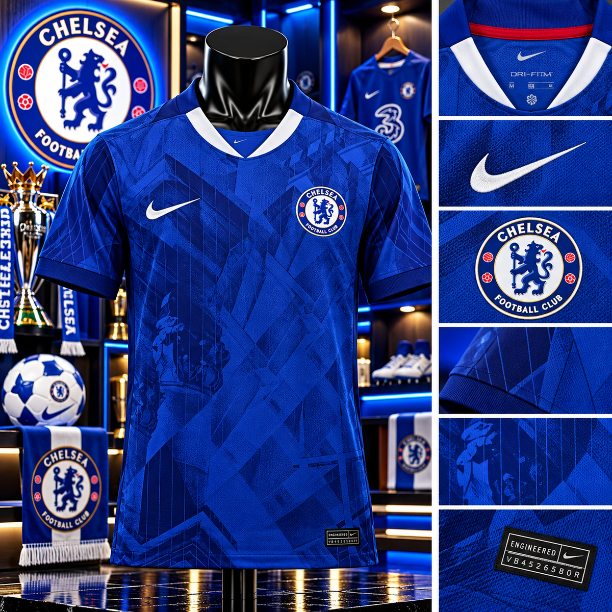 Maillot Chelsea Domicile 2025-26