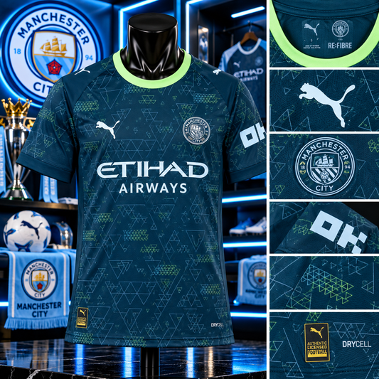 Maillot Manchester City Exterieur