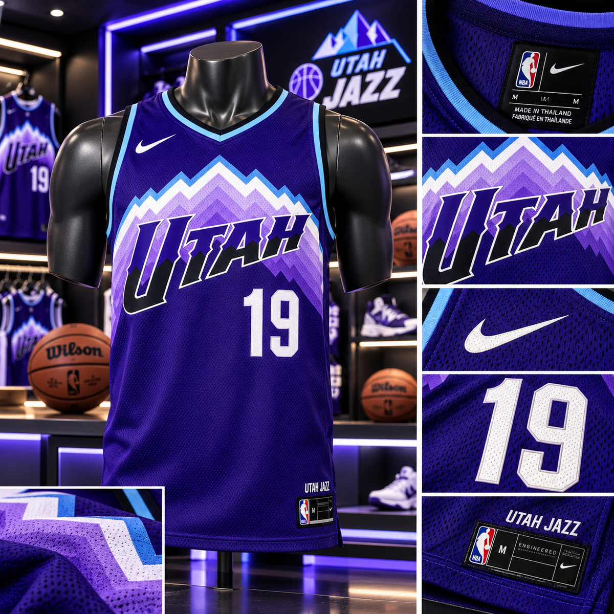 Maillot Basket Jazz de l'Utah