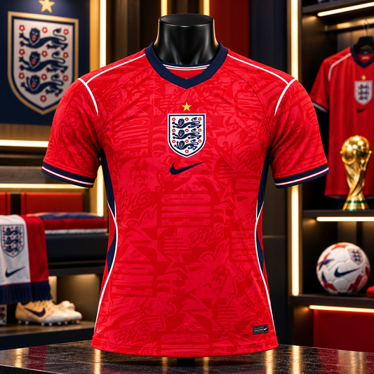 Maillot des Three Lions d'Angleterre Extérieur — Édition 2026