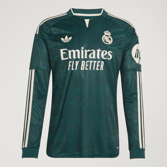 Maillot Real Madrid Third Manche Longues