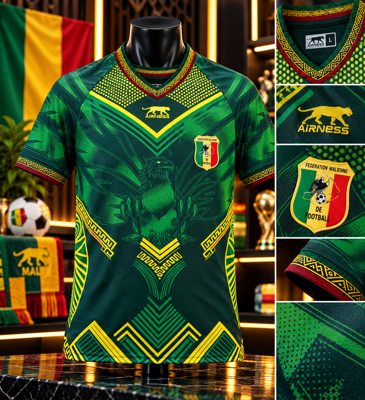 Maillot Mali domicile 2026