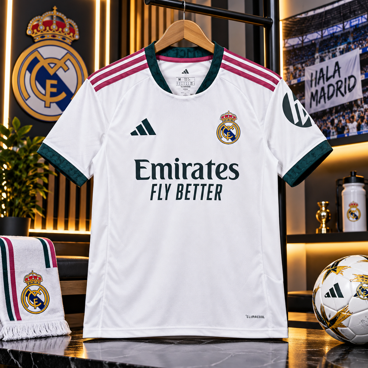 ⚪💛 Maillot Real Madrid Domicile 2026-2027