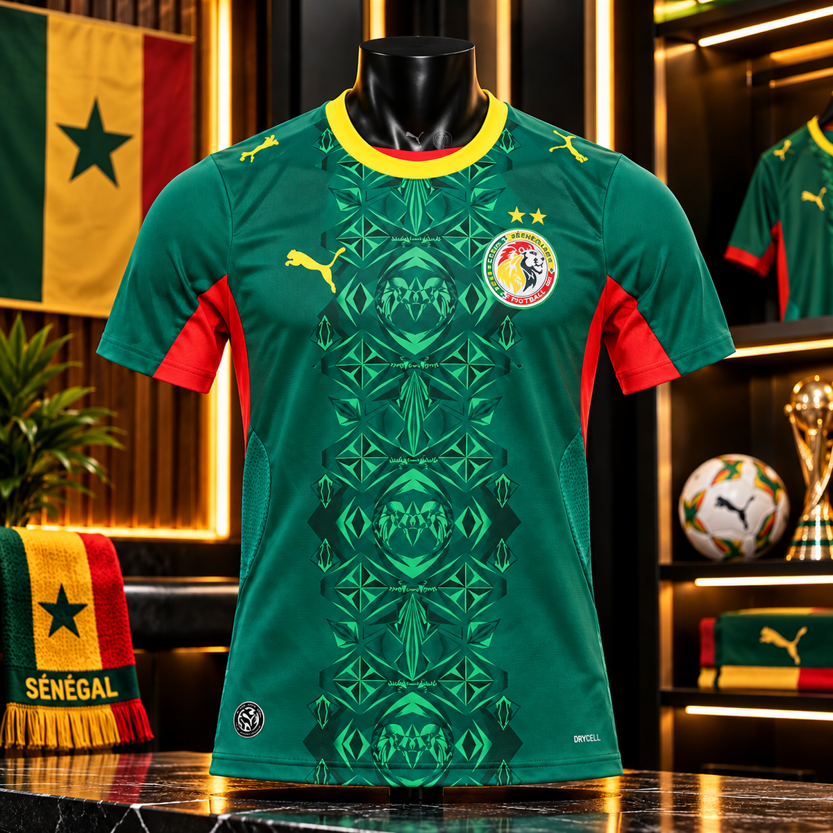 Maillot des Lions du Sénégal Domicile — Édition 2026
