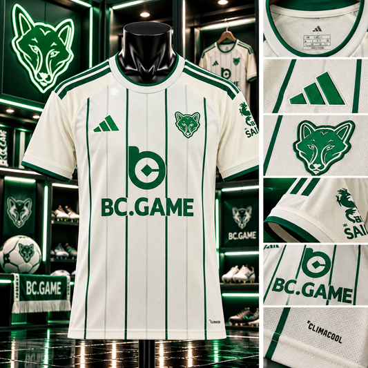 Maillot Leicester City – Édition Blanc & Vert 💚🤍