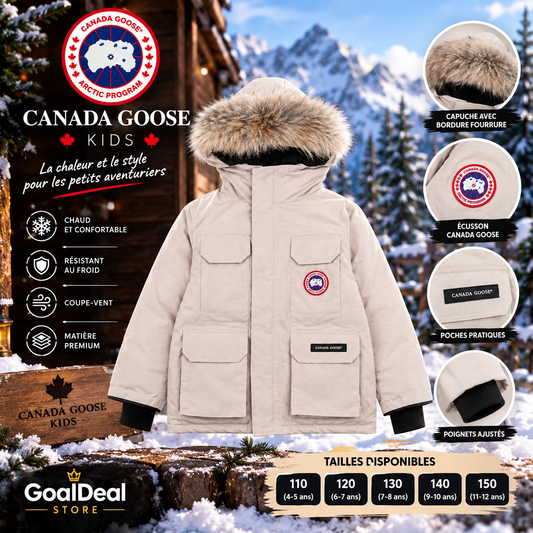 🧥 Parka Canada Goose Kids – Beige