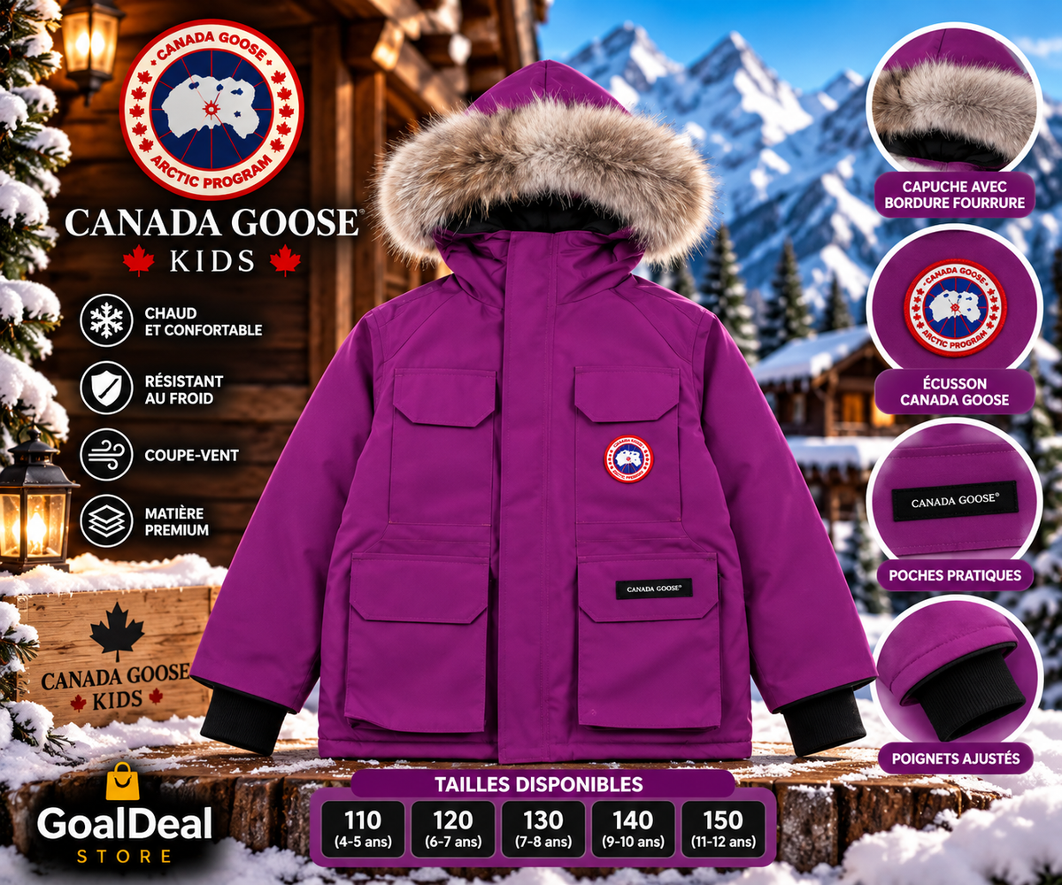 🧥 Parka Canada Goose Kids – Violet