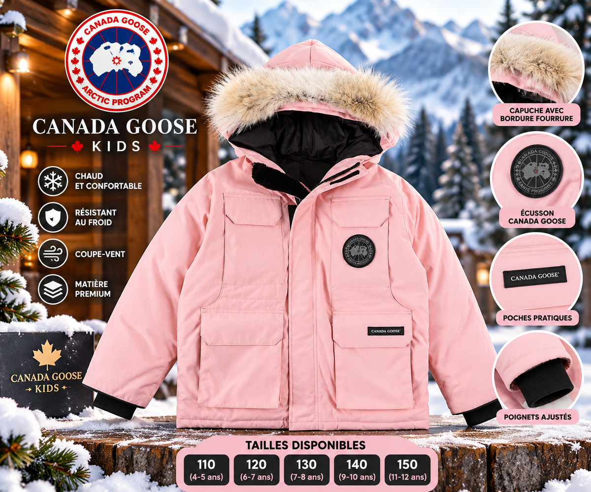 🧥 Parka Canada Goose Kids – Rose