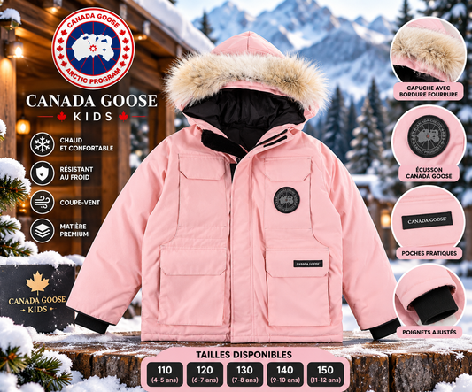 🧥 Parka Canada Goose Kids – Rose