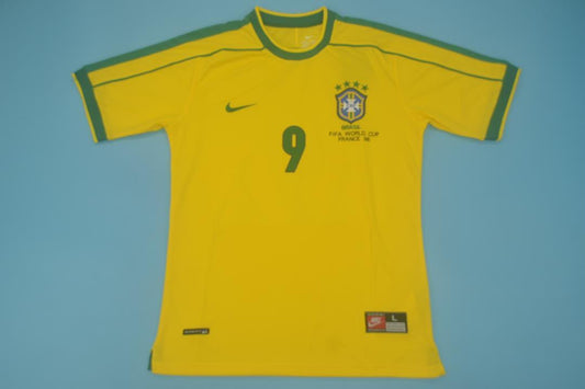 Maillot Brésil Rétro Enfant – Ronaldo 1998