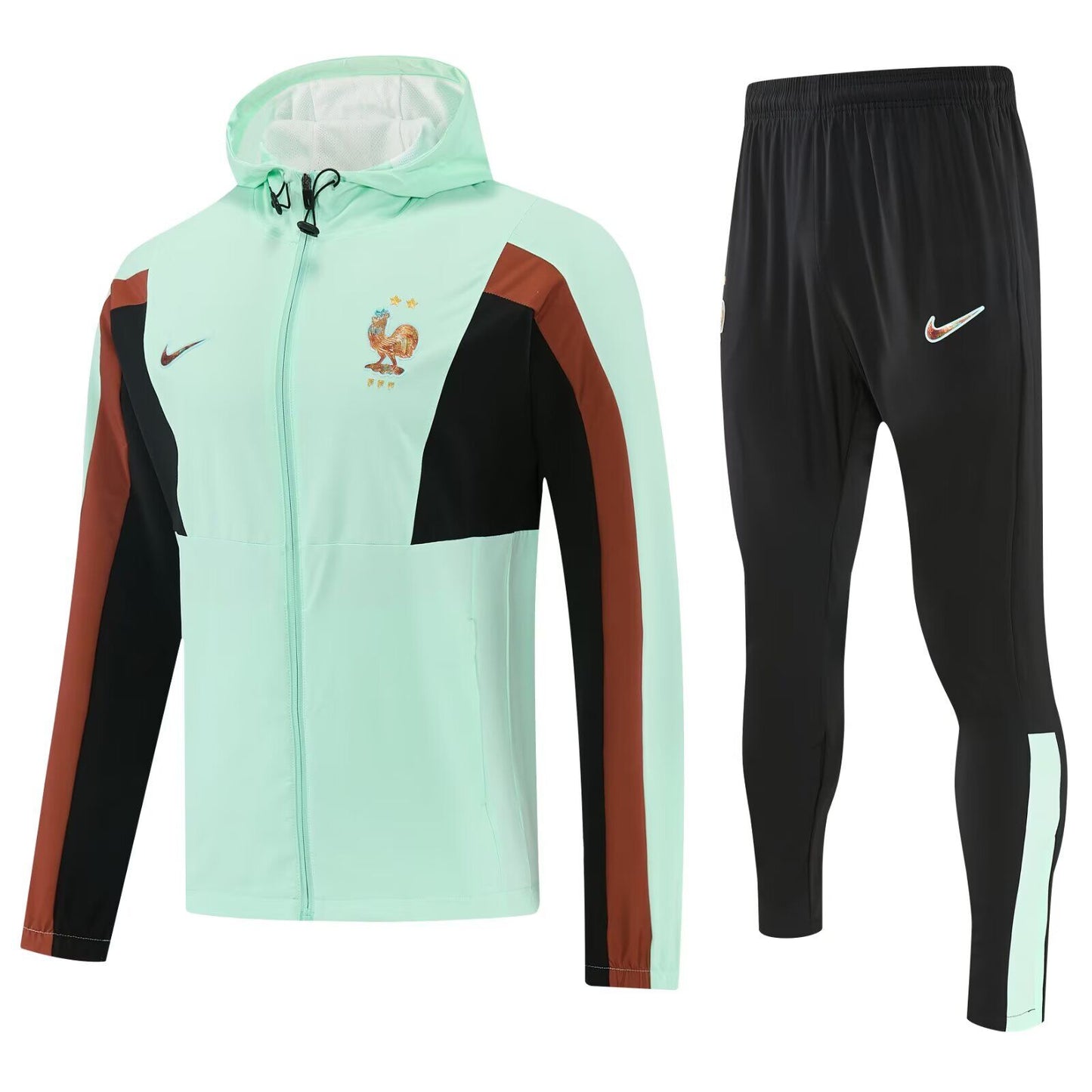 Nike Survêtement de l'équipe de France Vert Menthe