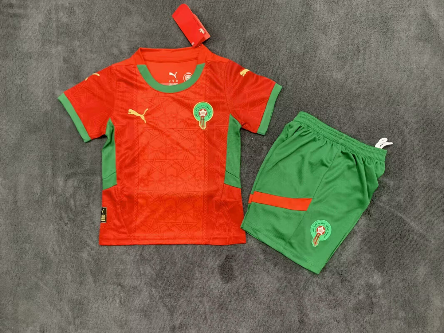 Maillot des Lions de l'Atlas Maroc Kids — Édition 2026