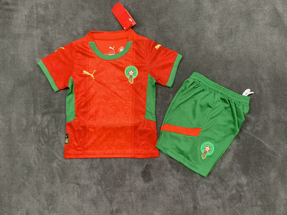 Maillot des Lions de l'Atlas Maroc Kids — Édition 2026