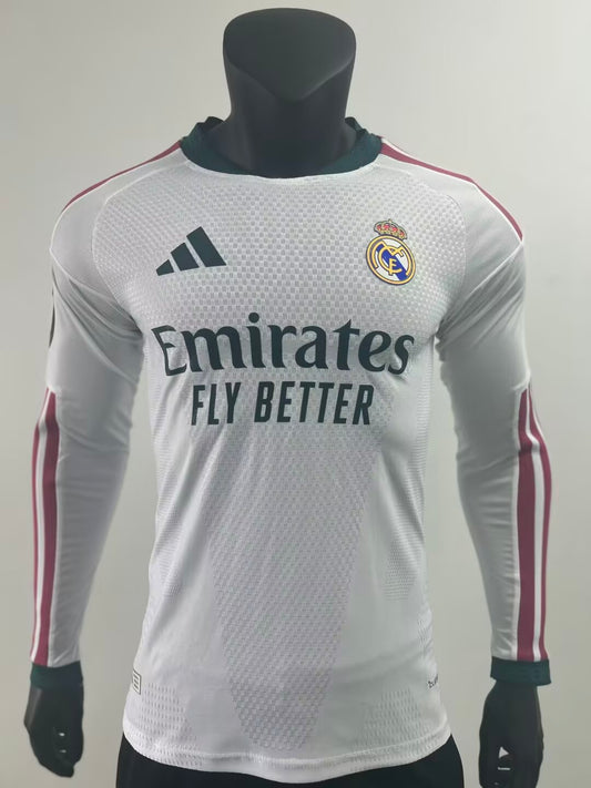 Maillot Real Madrid Domicile Manches Longues version Joueur