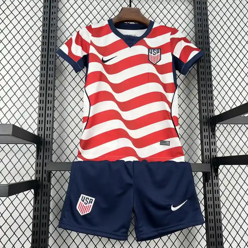 Maillot des Etats-Unis Kids Domicile 26