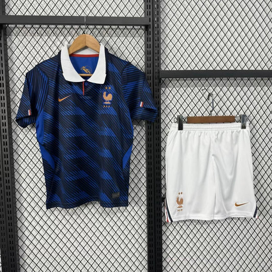 Maillot Domicile des Bleus France Kids — Édition 2026