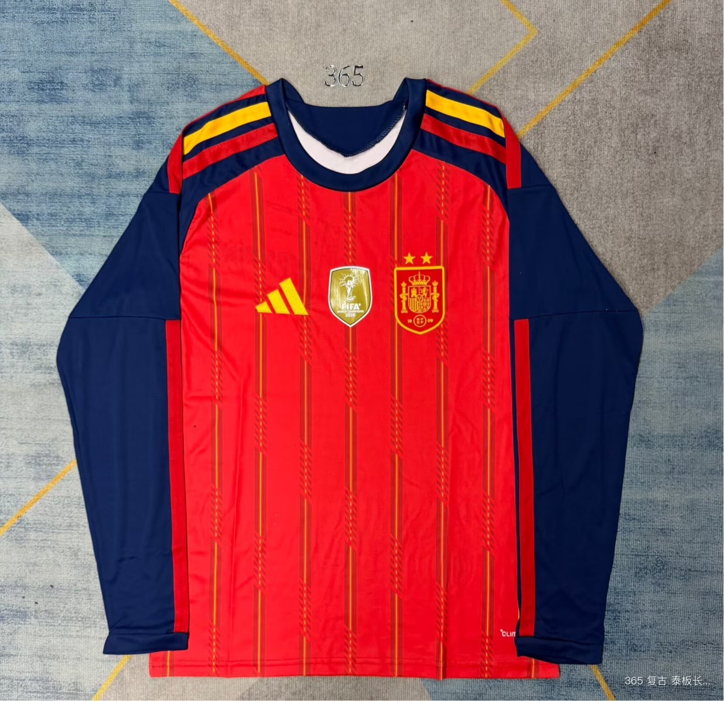 Maillot Espagne Domicile Manches Longues ⭐⭐