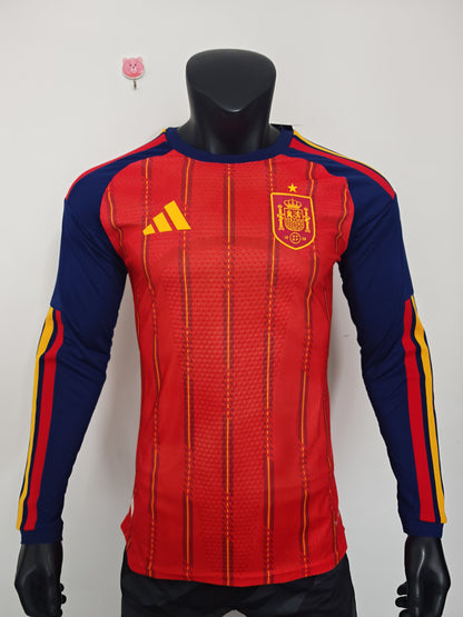 Maillot Espagne Manche Longues 2026